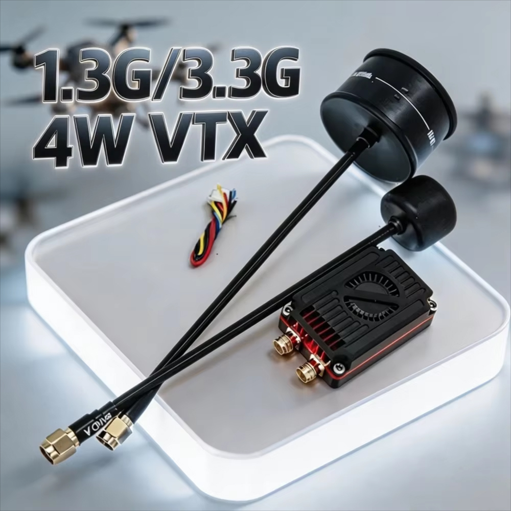Fpv Drone Vtx - Rushfpv Rush 1.3G/3.3G 4W 7-30V Dual