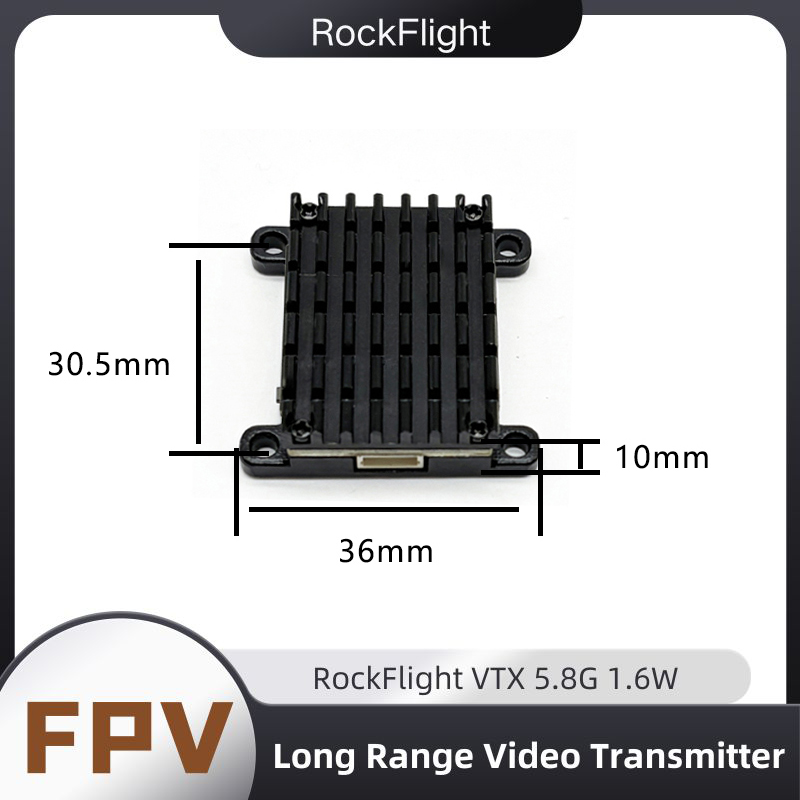 RockFlight TX663 VTX 5.8G 48CH - огляд і ціна Fpv Drone Vtx