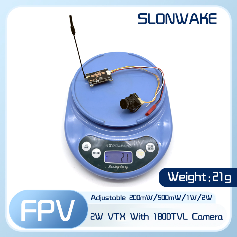 SLONWAKE 5.8G 56CH 2W transmit - огляд і ціна Fpv Drone Vtx