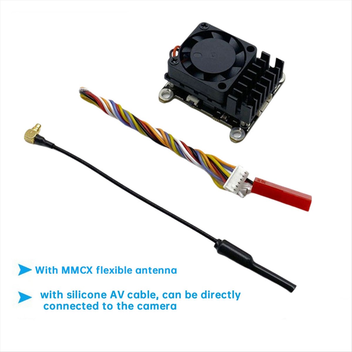 5.8G 2W VTX 2000mW FPV Video T - огляд і ціна Fpv Drone Transmitter