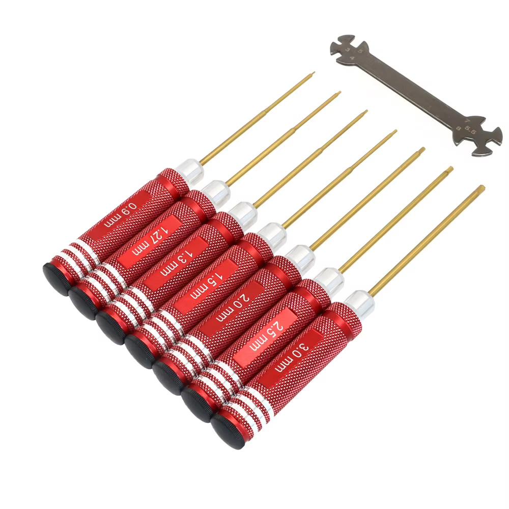 7pcs Hex Screw Driver Set Tita - огляд і ціна Fpv Drone Tool Kit