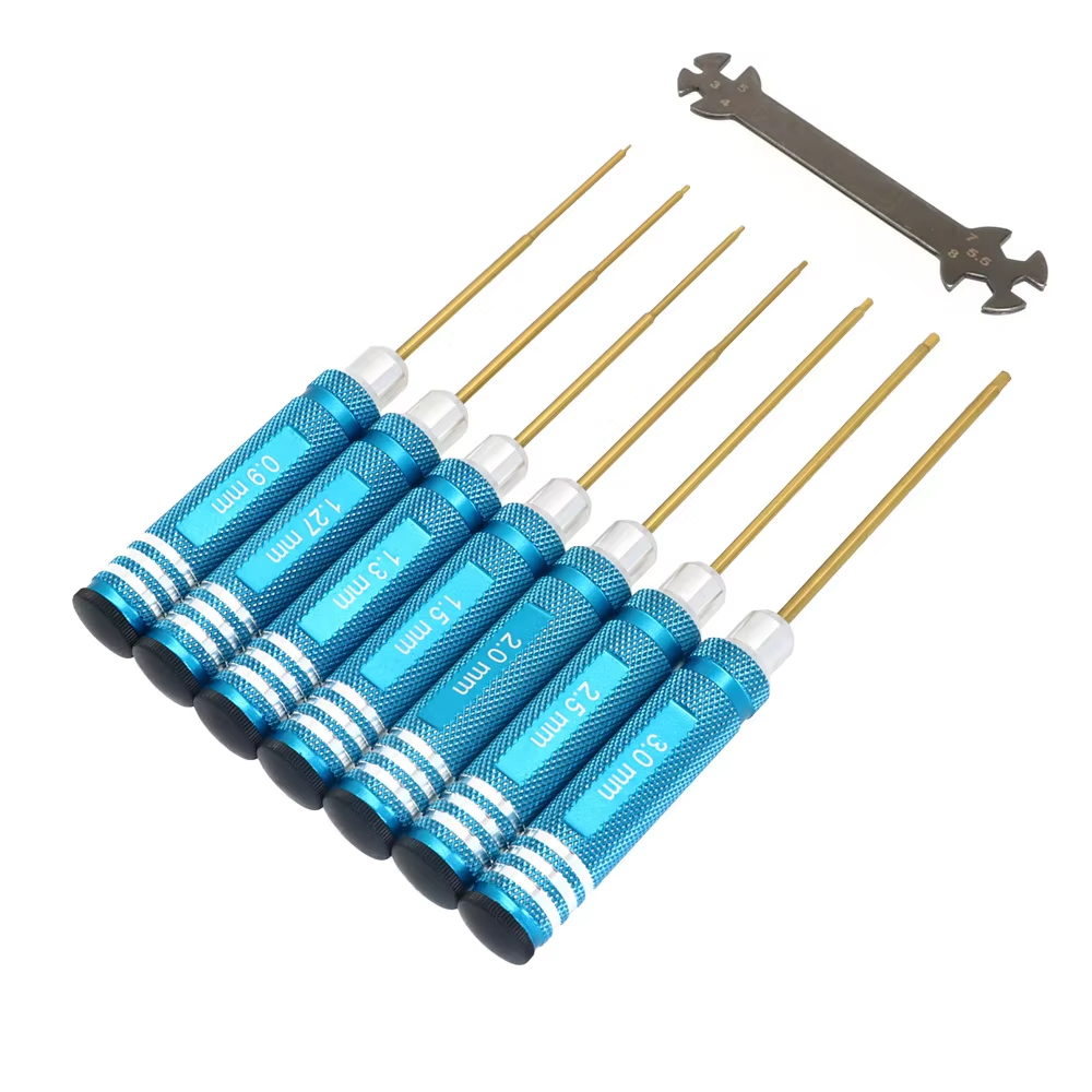 7pcs Hex Screw Driver Set Tita - огляд і ціна Fpv Drone Tool Kit
