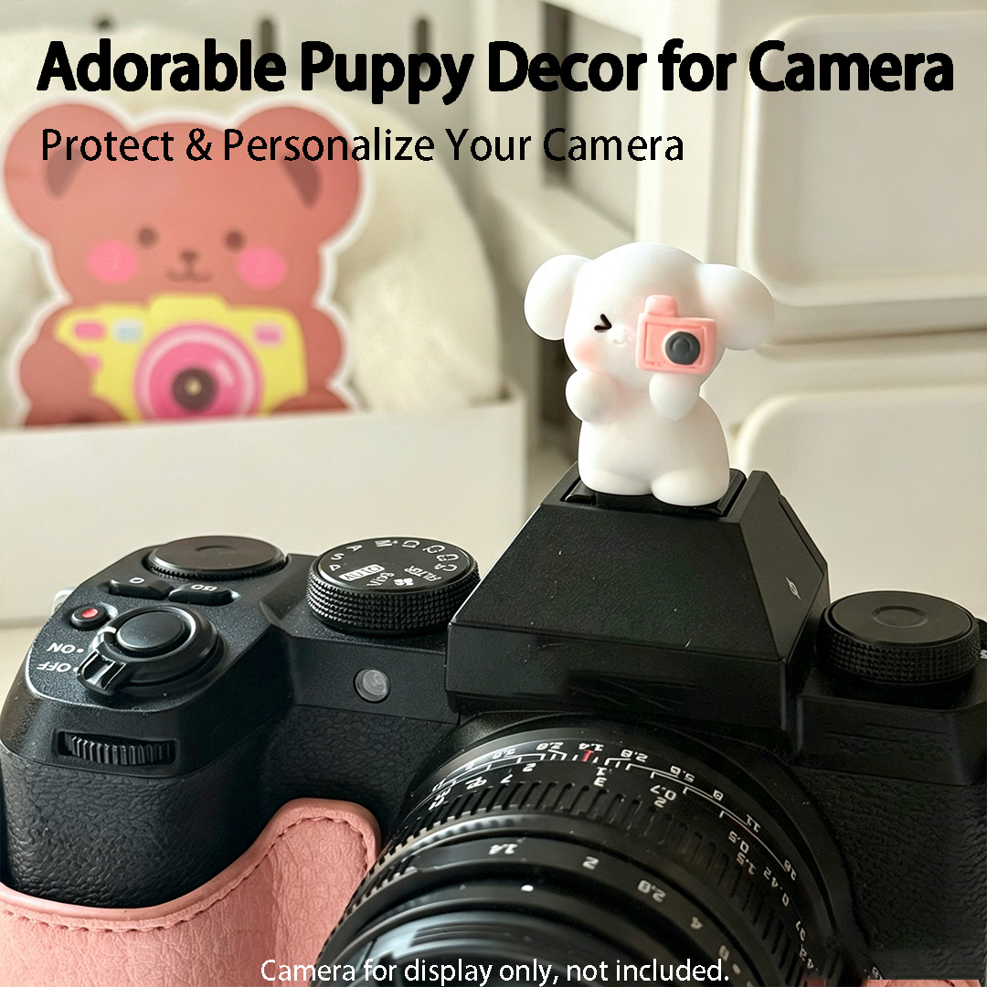 Cute 3D Puppy Camera Hot Shoe  - огляд і ціна Canon Camera Eos R8