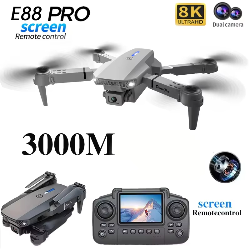 2026 New E88 Drone 8K HD Camer - огляд і ціна Fpv Drone Quadcopter
