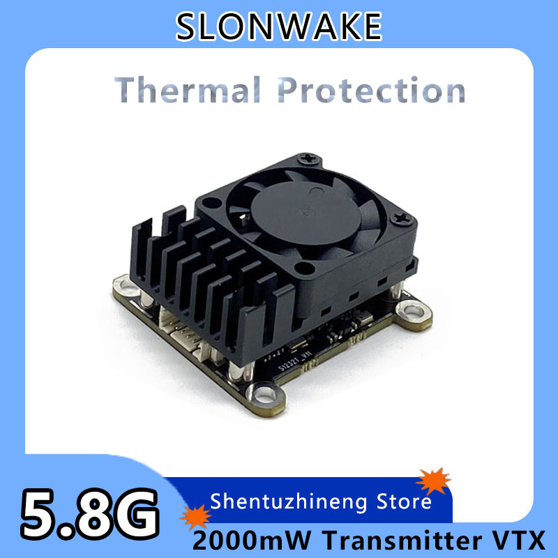 New upgrade 5.8Ghz 2W adjustab - огляд і ціна Fpv Drone Vtx