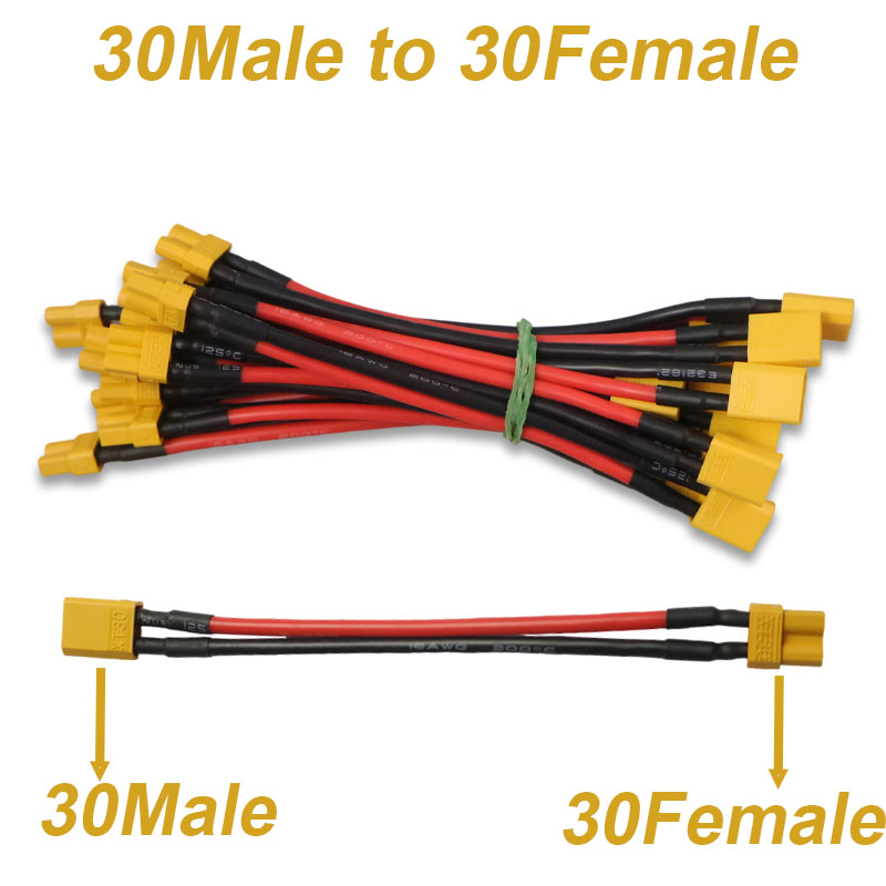 1/5pcs XT30 to XT30 Connector  - огляд і ціна Fpv Drone Charger